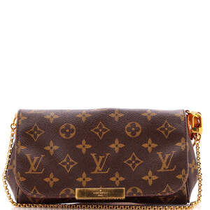 Louis Vuitton PM Favorite Handbag Monogram Canvas